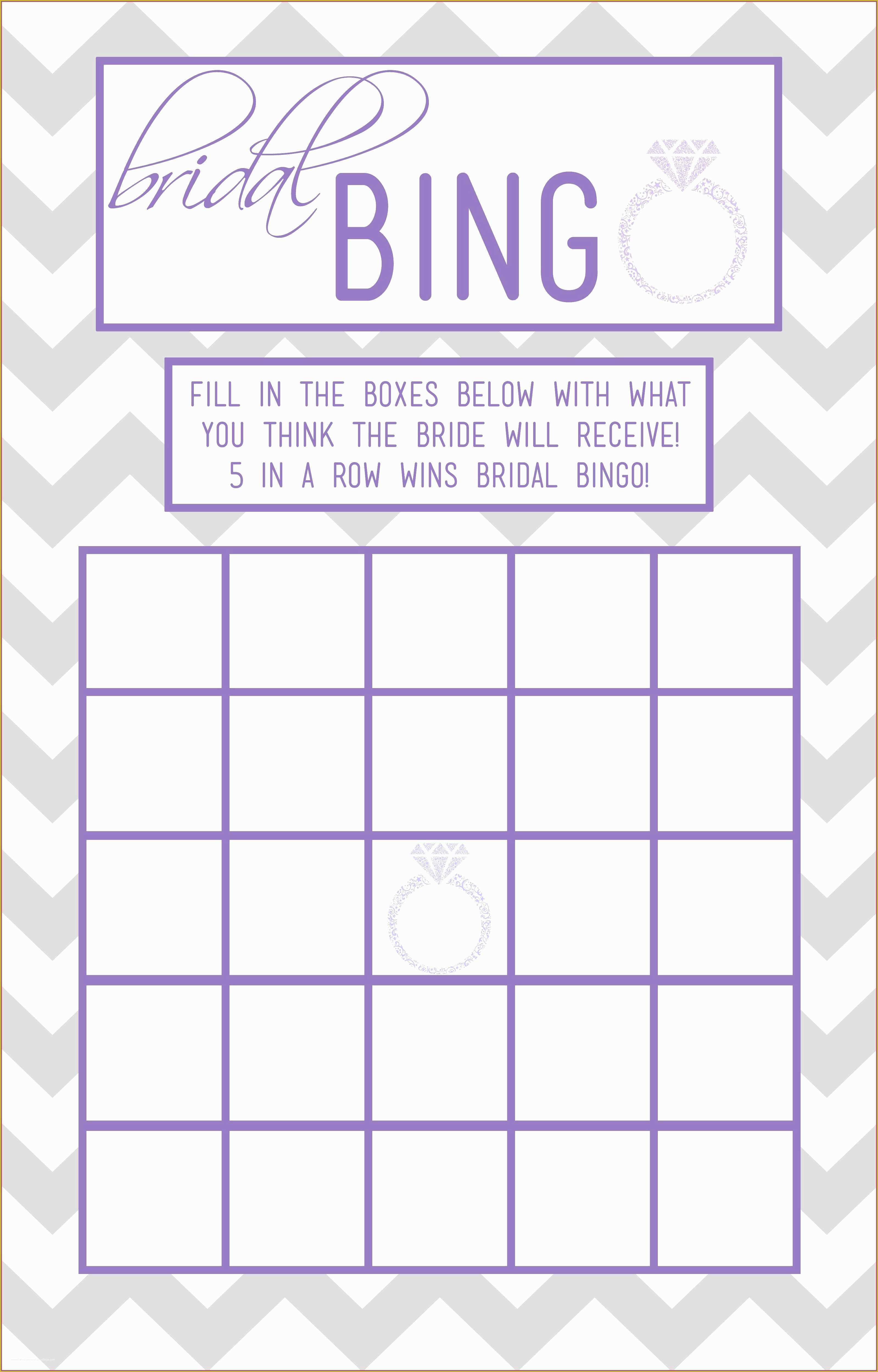 Free Baby Shower Bingo Blank Template Of Free Baby Shower Bingo Blank Template Marvelous New Free