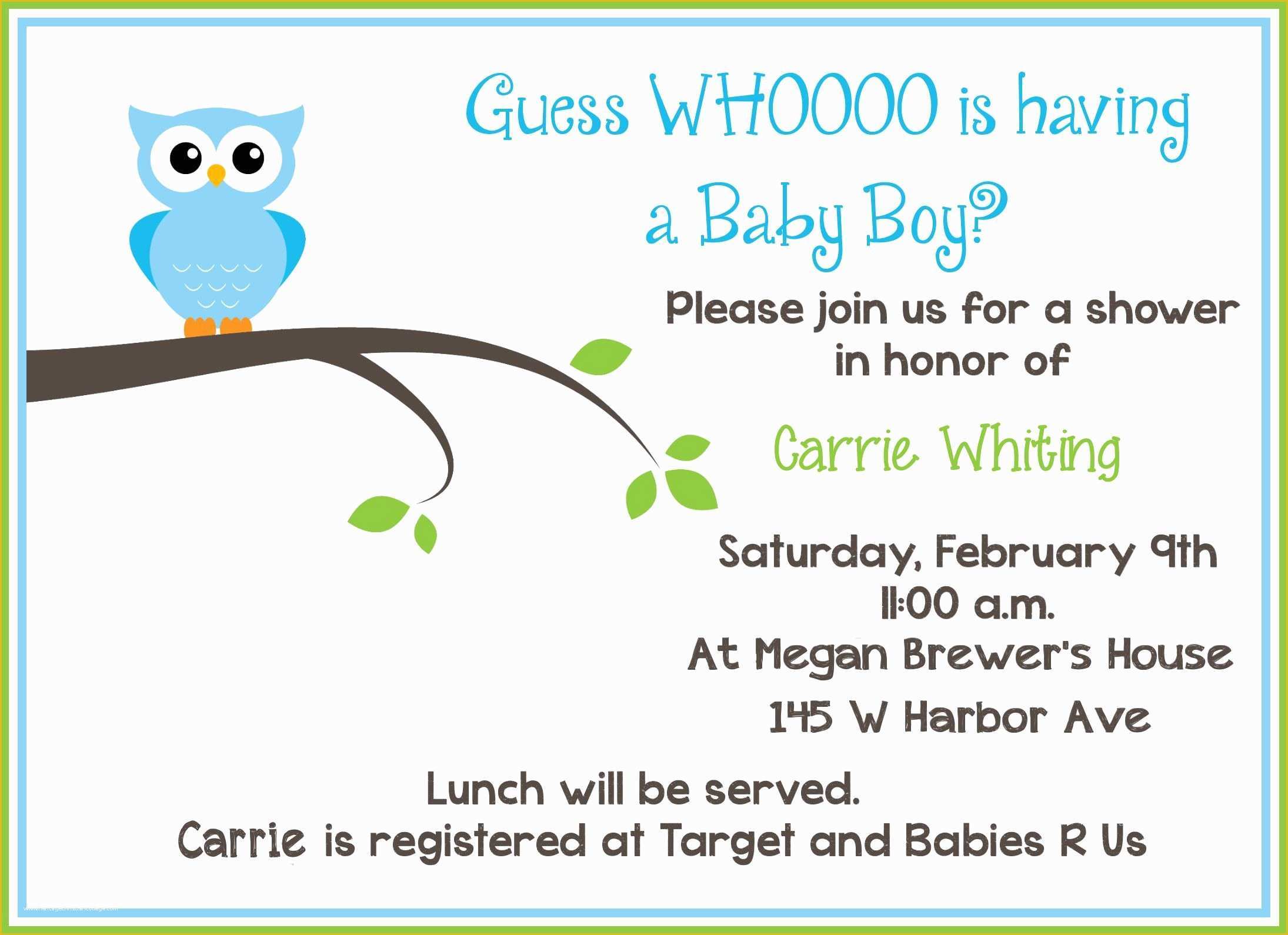 Free Baby Shower Invitation Templates Of Free Baby Invitation Template Free Baby Shower