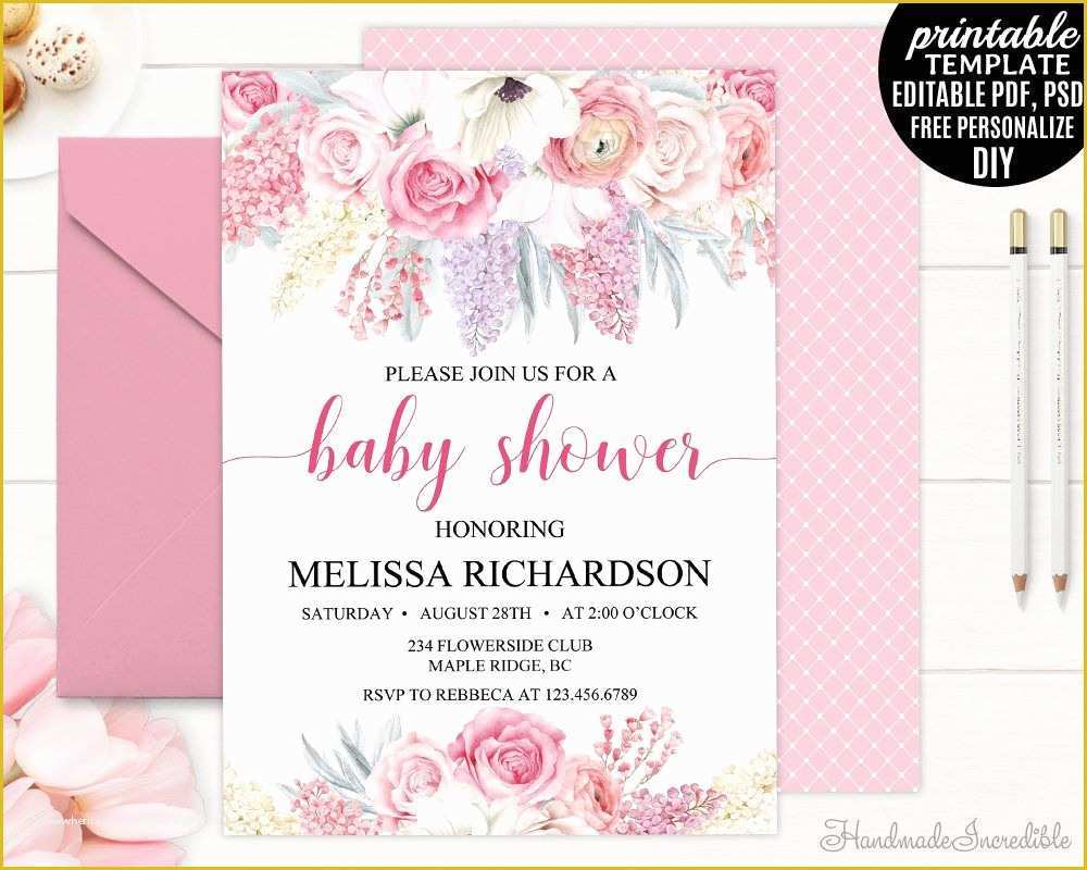 Free Baby Shower Invitations Templates Pdf Of Free Baby Shower Invitations Templates Pdf Fwauk