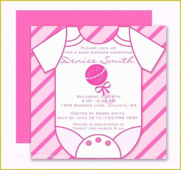 Free Baby Shower Invitations Templates Pdf Of Free Baby Shower Invitations Templates Pdf Unique Free