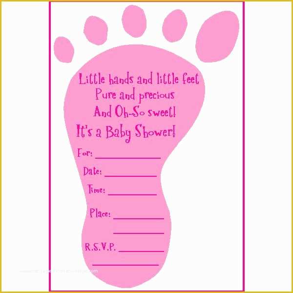 Free Baby Shower Invitations Templates Pdf Of where to Find Free Printable Baby Shower Invitations