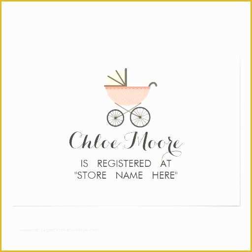 Free Baby Shower Registry Cards Template Of Free Printable Baby Shower Invitation Templates Our