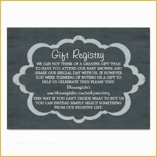 Free Baby Shower Registry Cards Template Of Tar Gift Registry Baby Shower Free Baby Registry Gifts