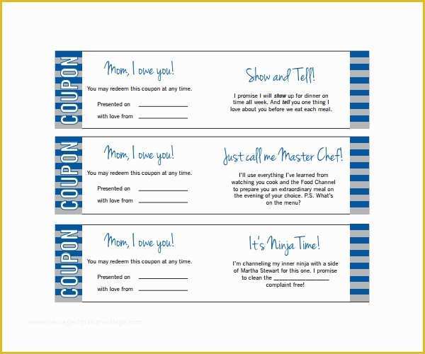 Free Babysitting Coupon Template Of 6 Babysitting Coupon Templates