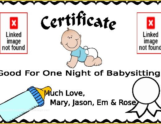 Free Babysitting Coupon Template Of Babysitting Coupon Clip Art at Clker Vector Clip Art