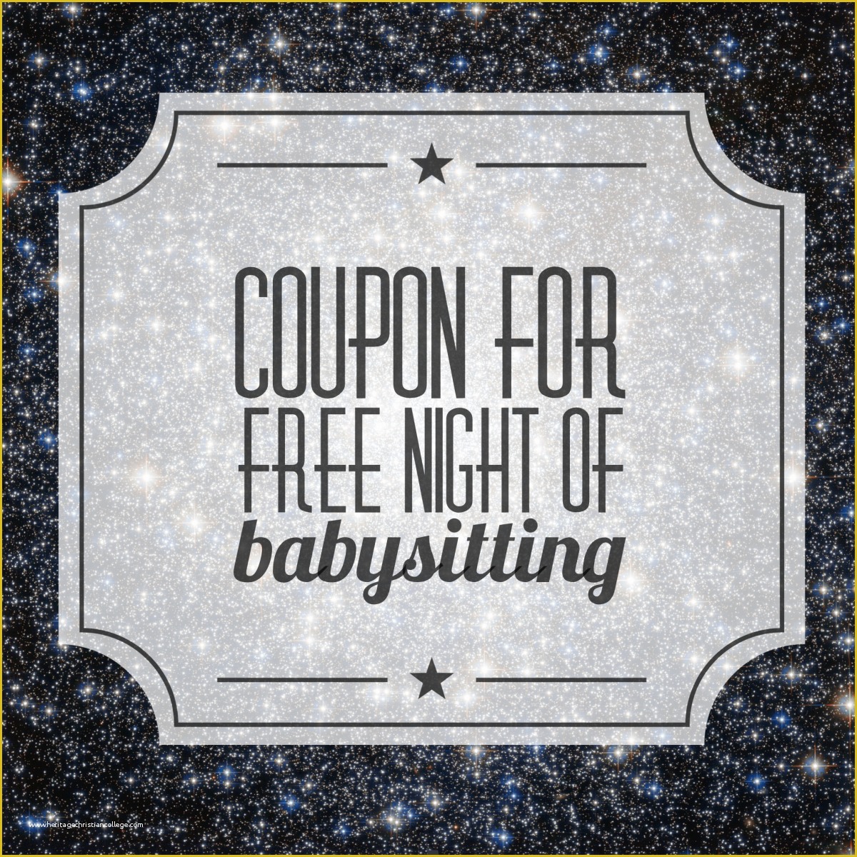 Free Babysitting Coupon Template Of Free Printable Coupons for Babysitting the Gift Of