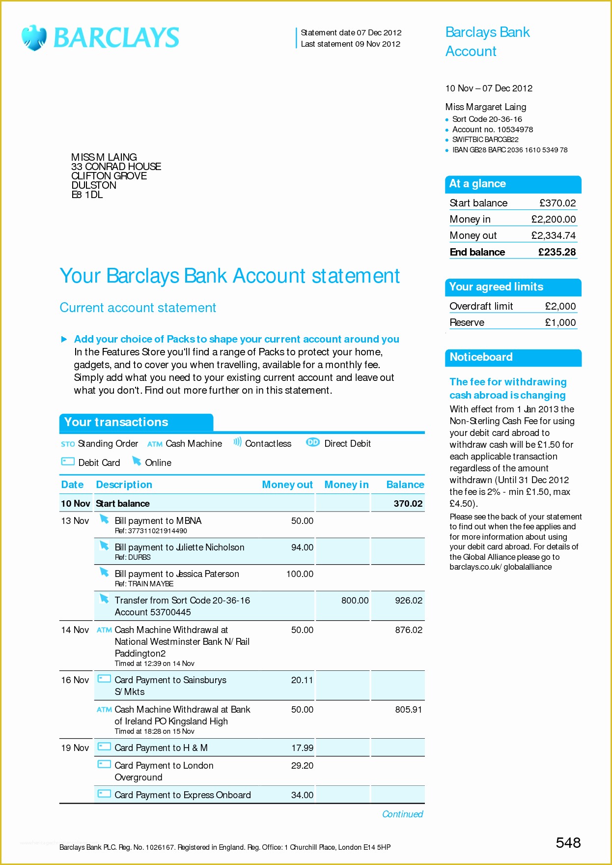 Free Bank Statement Template Of 8 Bank Statement Template