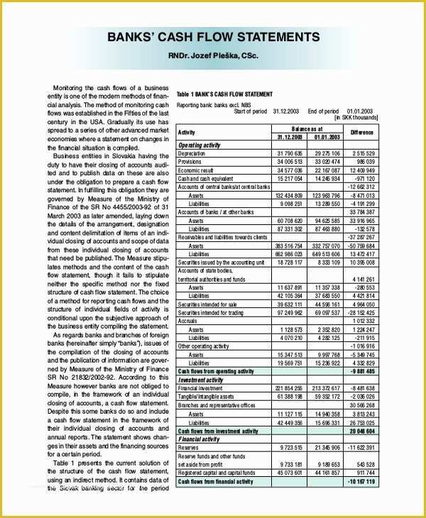 Free Bank Statement Template Of Bank Statement Template 22 Free Word Pdf Document