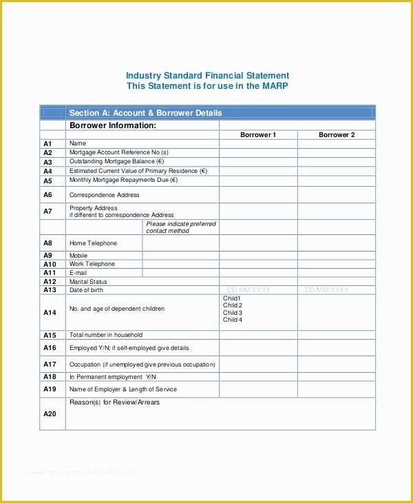 Free Bank Statement Template Of Create A Mortgage Statement or Bank Statement Template 22