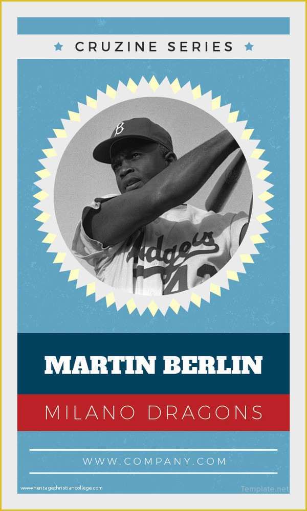 Free Baseball Card Template Of 23 Trading Card Templates