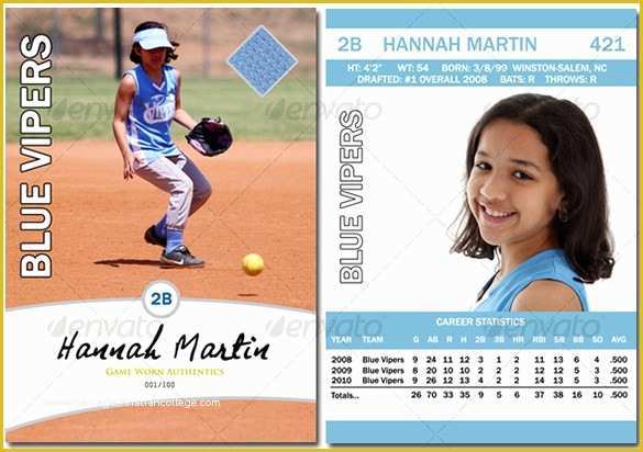 Free Baseball Card Template Of Baseball Card Template Free Invitation Template