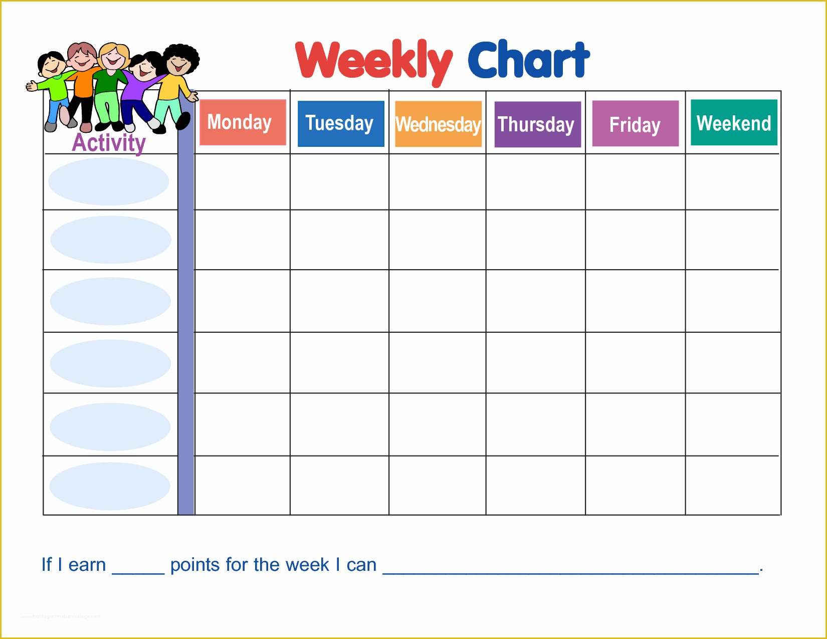 Free Behavior Chart Template Of Behavior Chart Template … …