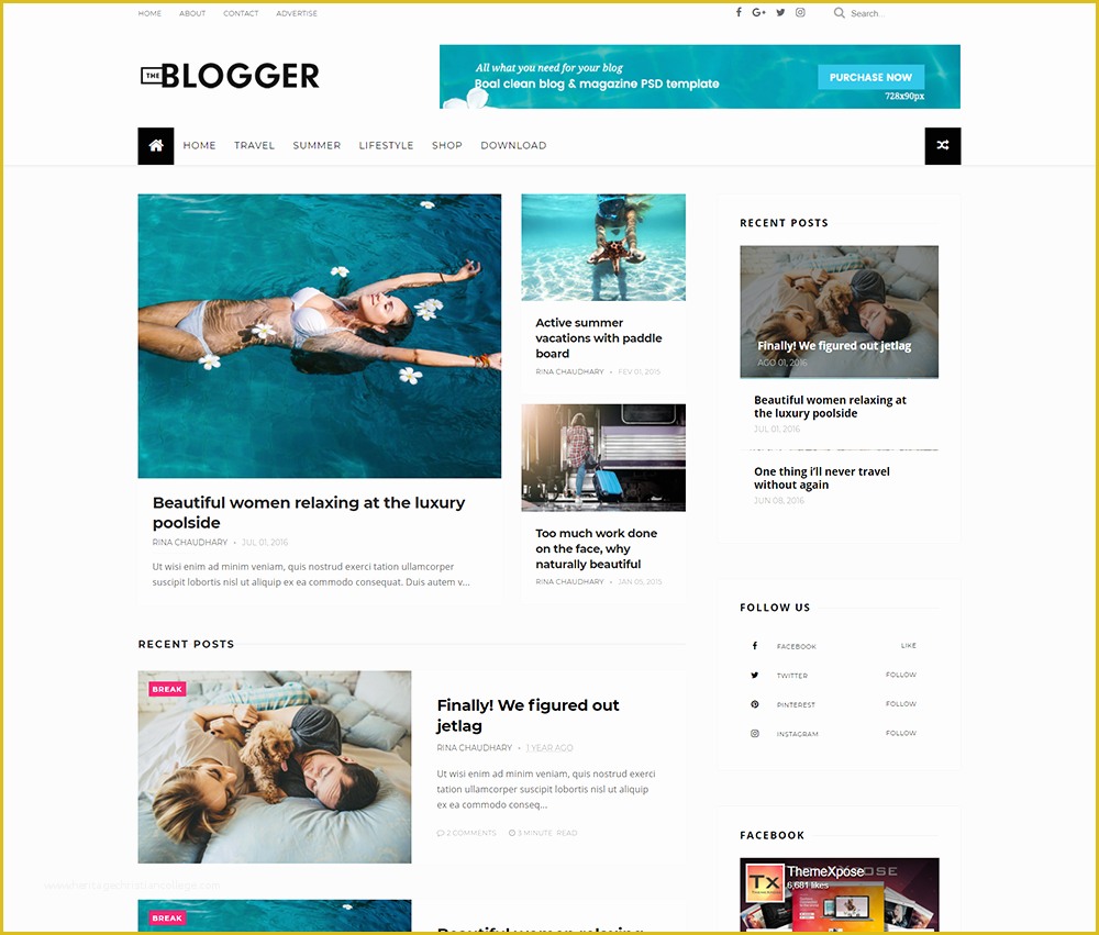 Free Blog Templates Wordpress Of 25 Best Free Responsive Blogger Templates 2018