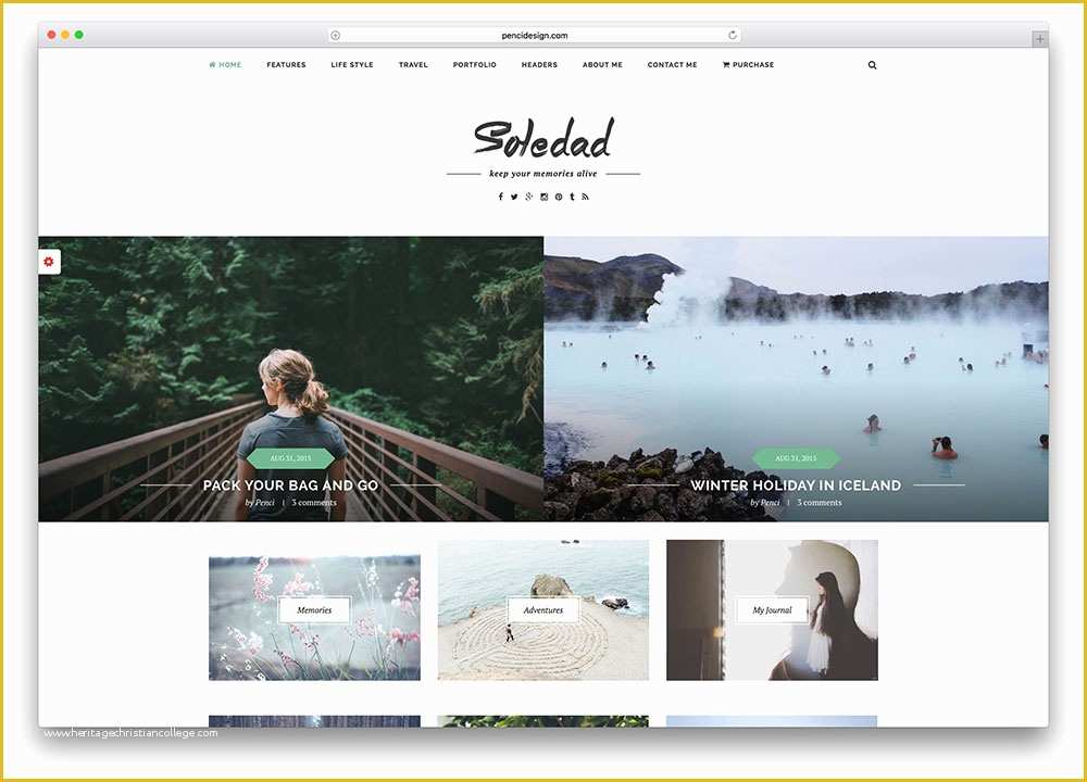 Free Blog Templates Wordpress Of 50 Best Minimalist Wordpress themes for Creatives 2019