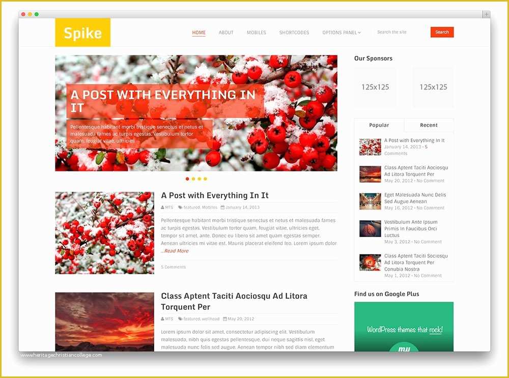 Free Blog Templates Wordpress Of Best Blog Wordpress themes for Personal and Business Blogs