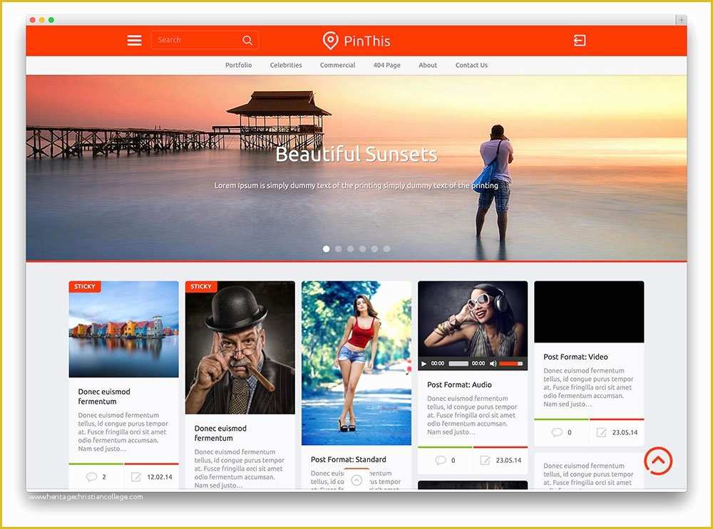 Free Blog Templates Wordpress Of Best Blog Wordpress themes for Personal and Business Blogs