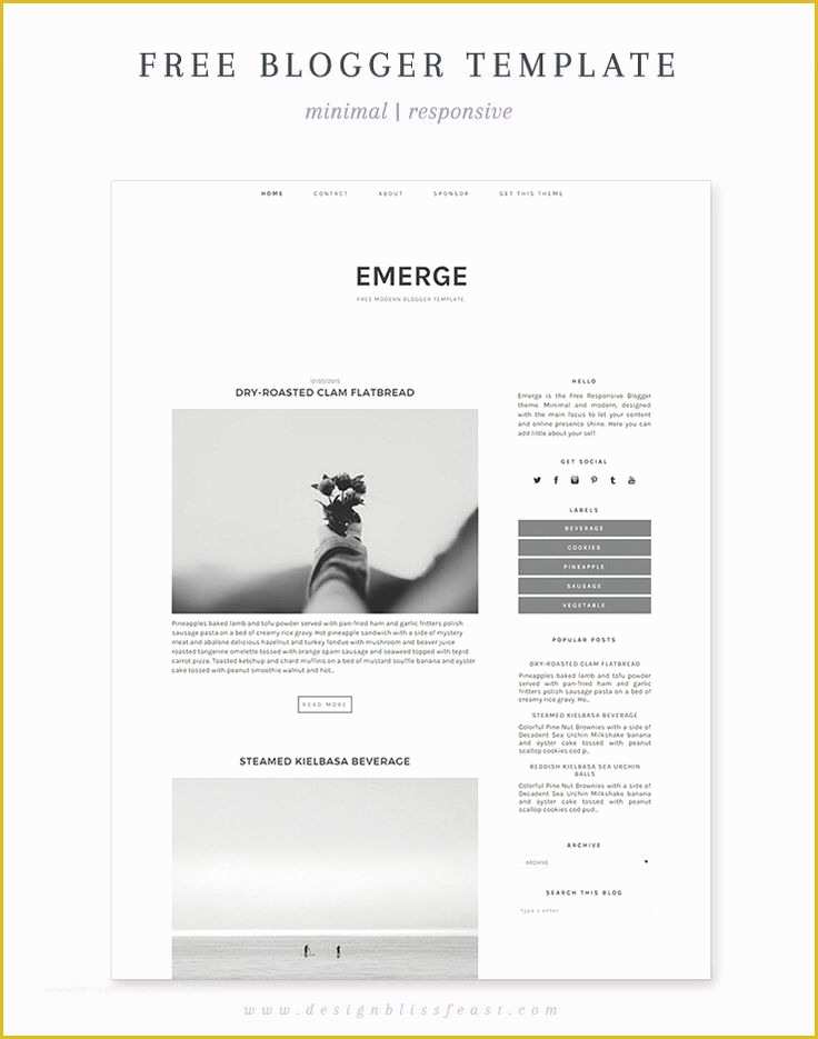 Free Blogger Templates Of Best 25 Blogger Templates Ideas On Pinterest