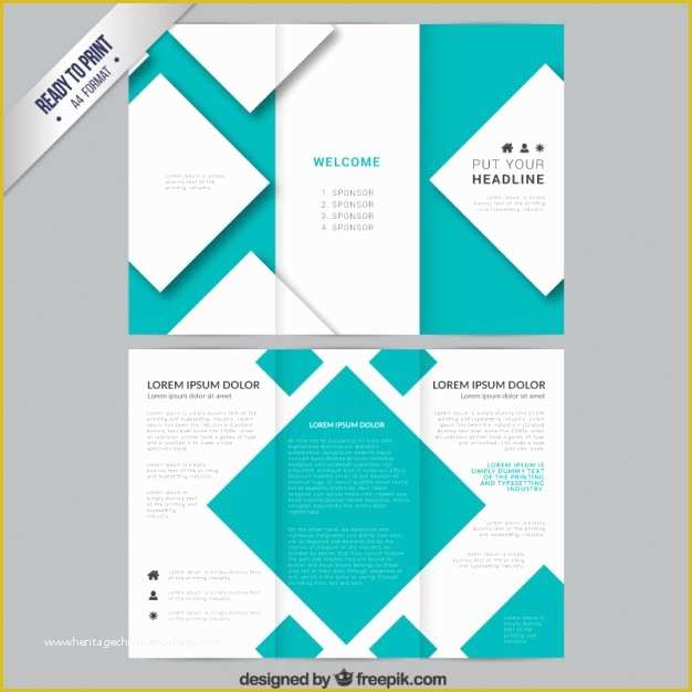 Free Booklet Template Of Brochure Vectors S and Psd Files