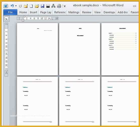 Free Booklet Template Word Of 10 Booklet Template for Word