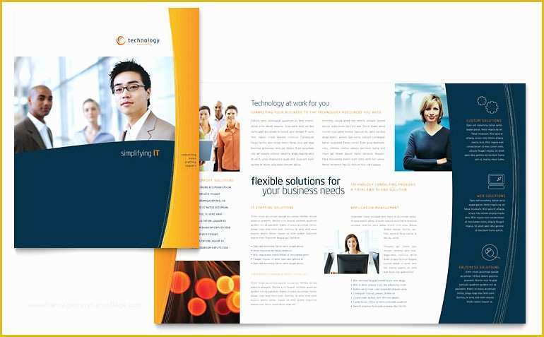 Free Booklet Template Word Of Free Brochure Template Download Word & Publisher Templates