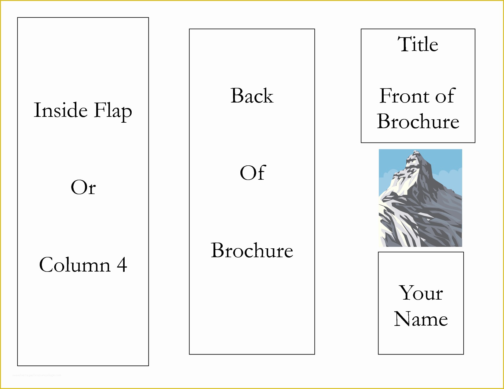 Free Booklet Template Word Of Free Brochure Template for Word Portablegasgrillweber