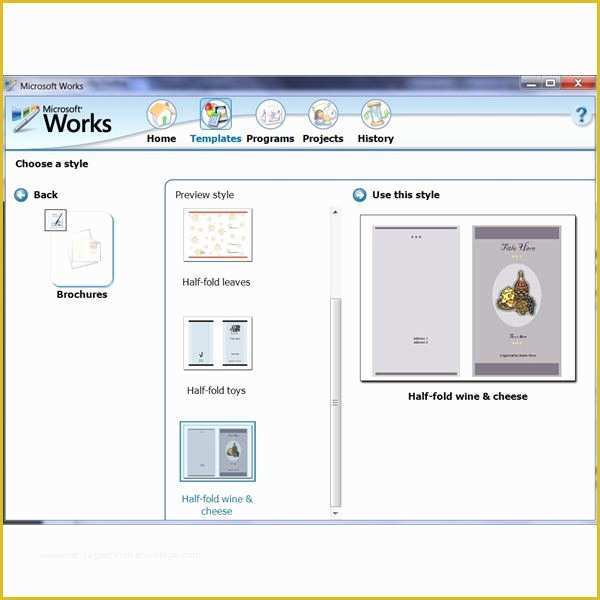 Free Booklet Template Word Of Microsoft Word Brochure Template