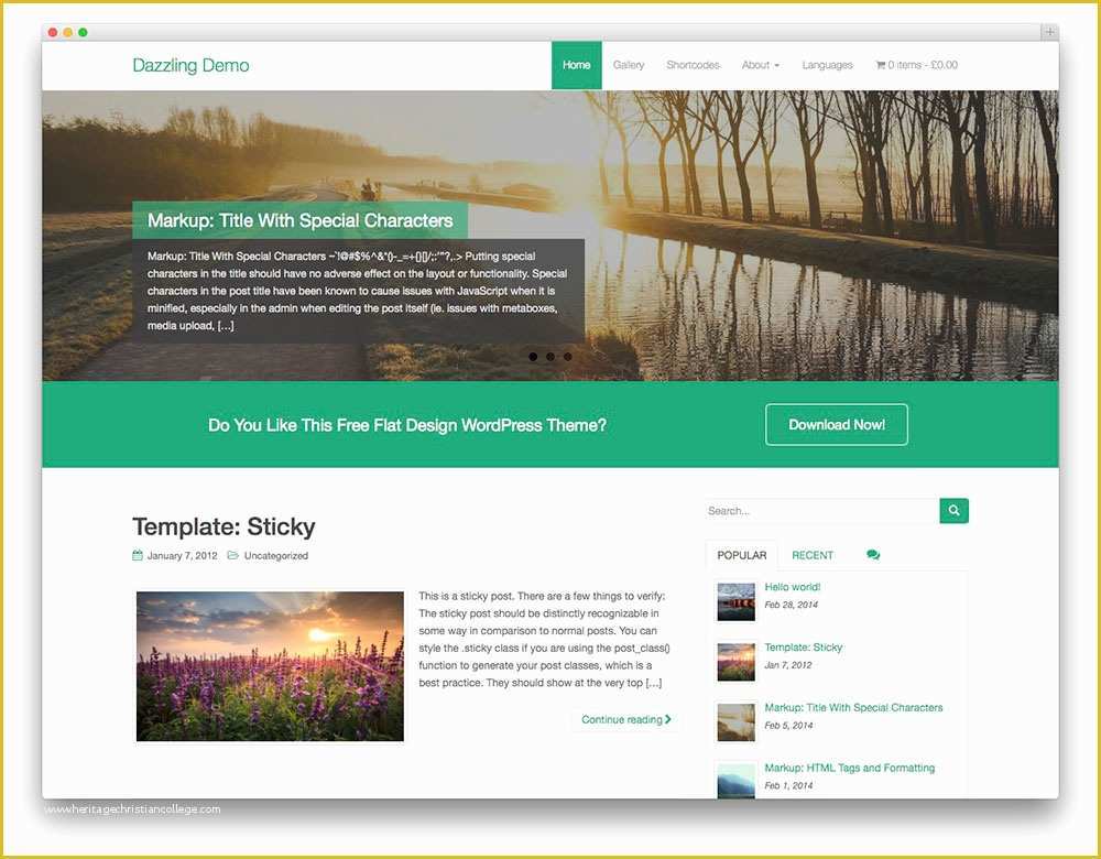 Free Bootstrap Templates Of 25 Best Free Wordpress themes Built with Bootstrap 2017