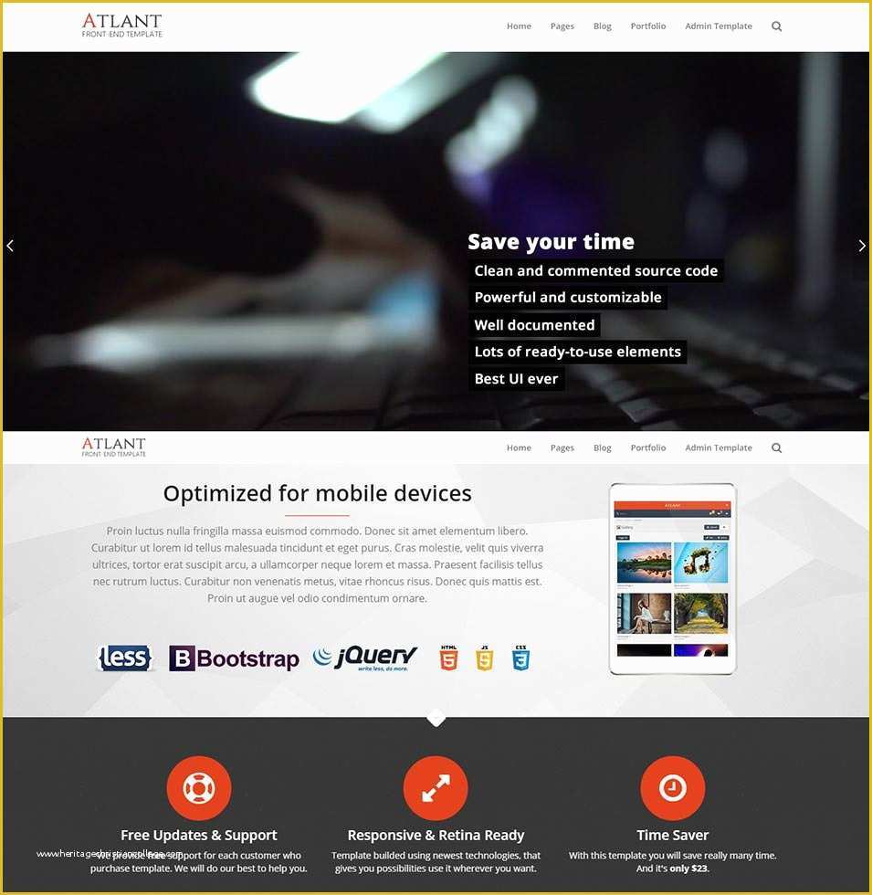 Free Bootstrap Templates Of 35 Best Bootstrap Design Templates & themes