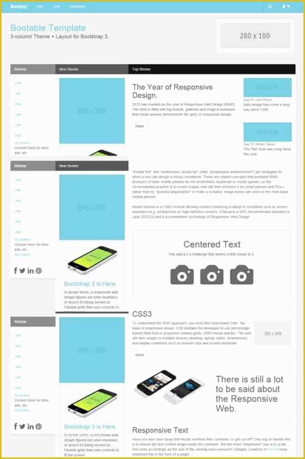 Free Bootstrap Templates Of 83 Free Bootstrap themes &amp; Templates