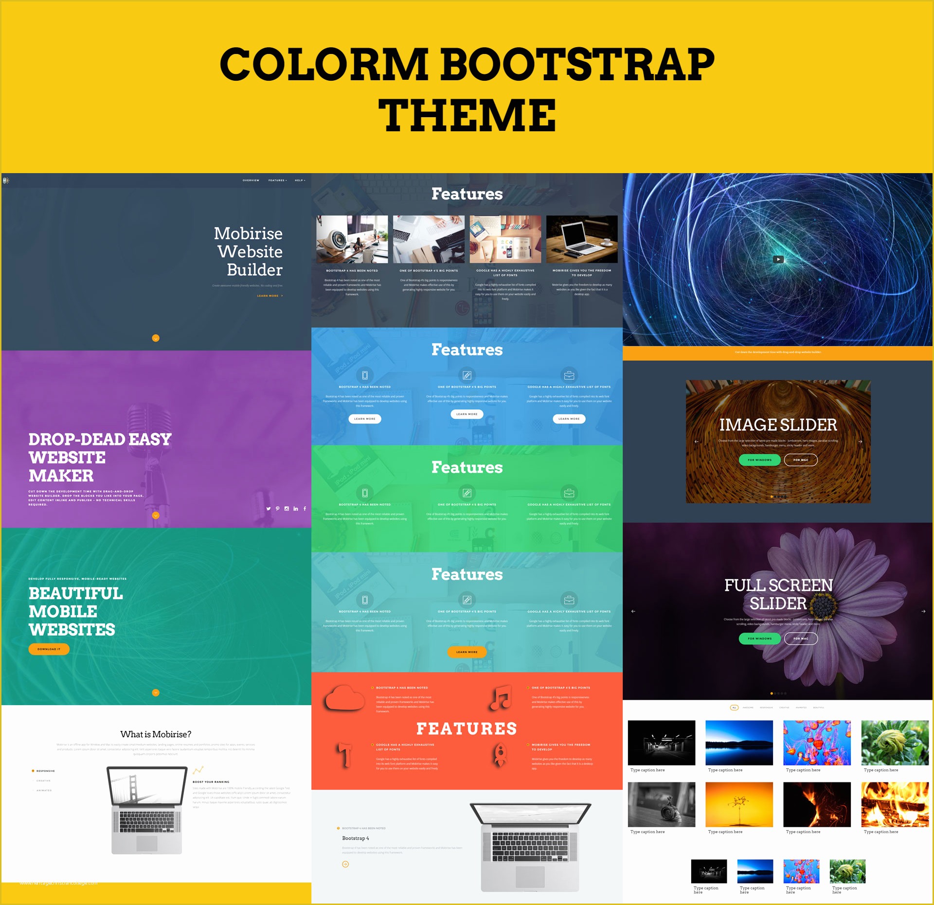 50 Free Bootstrap Templates