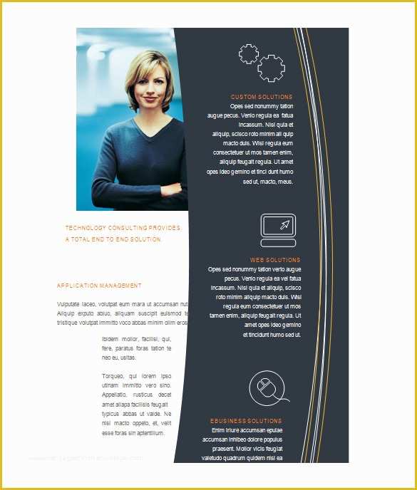 Free Brochure Templates for Microsoft Word Of Microsoft Brochure Template 49 Free Word Pdf Ppt