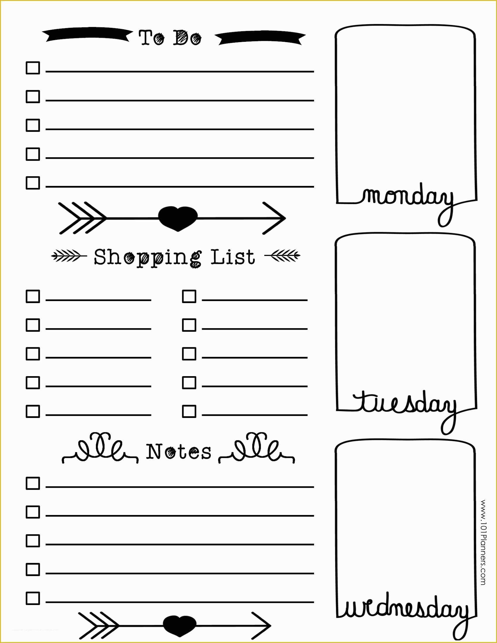 Free Bullet Journal Templates Of Free Bullet Journal Printable