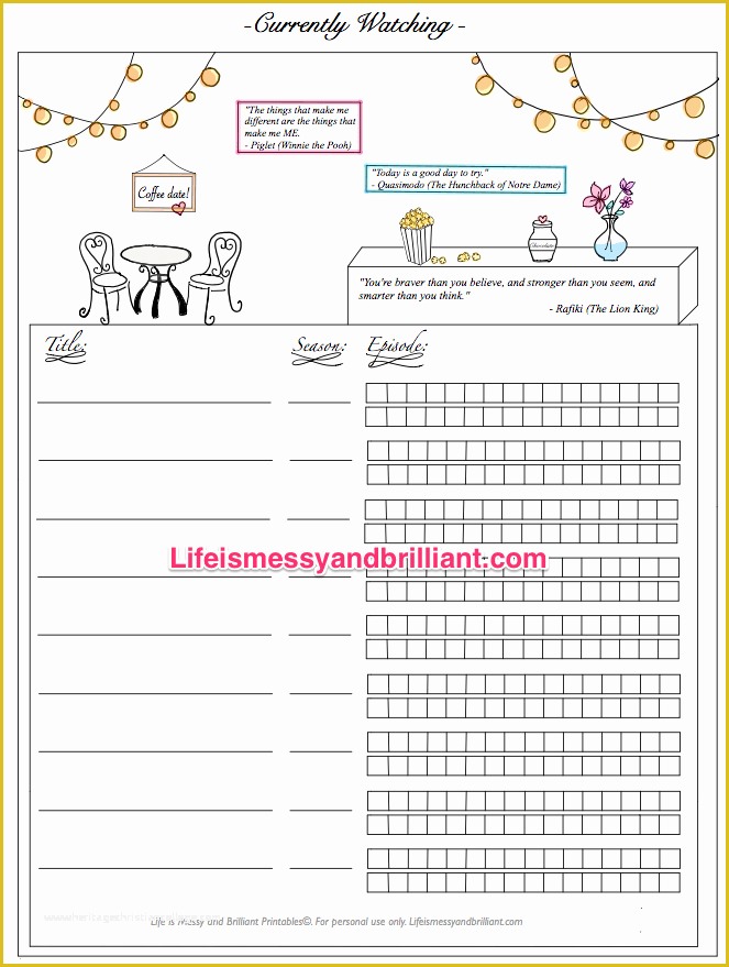 Free Bullet Journal Templates Of Free Bullet Journal Printables organization