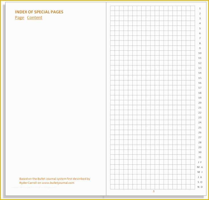 Free Bullet Journal Templates Of My Life All In E Place Free Bullet Journal Insert for