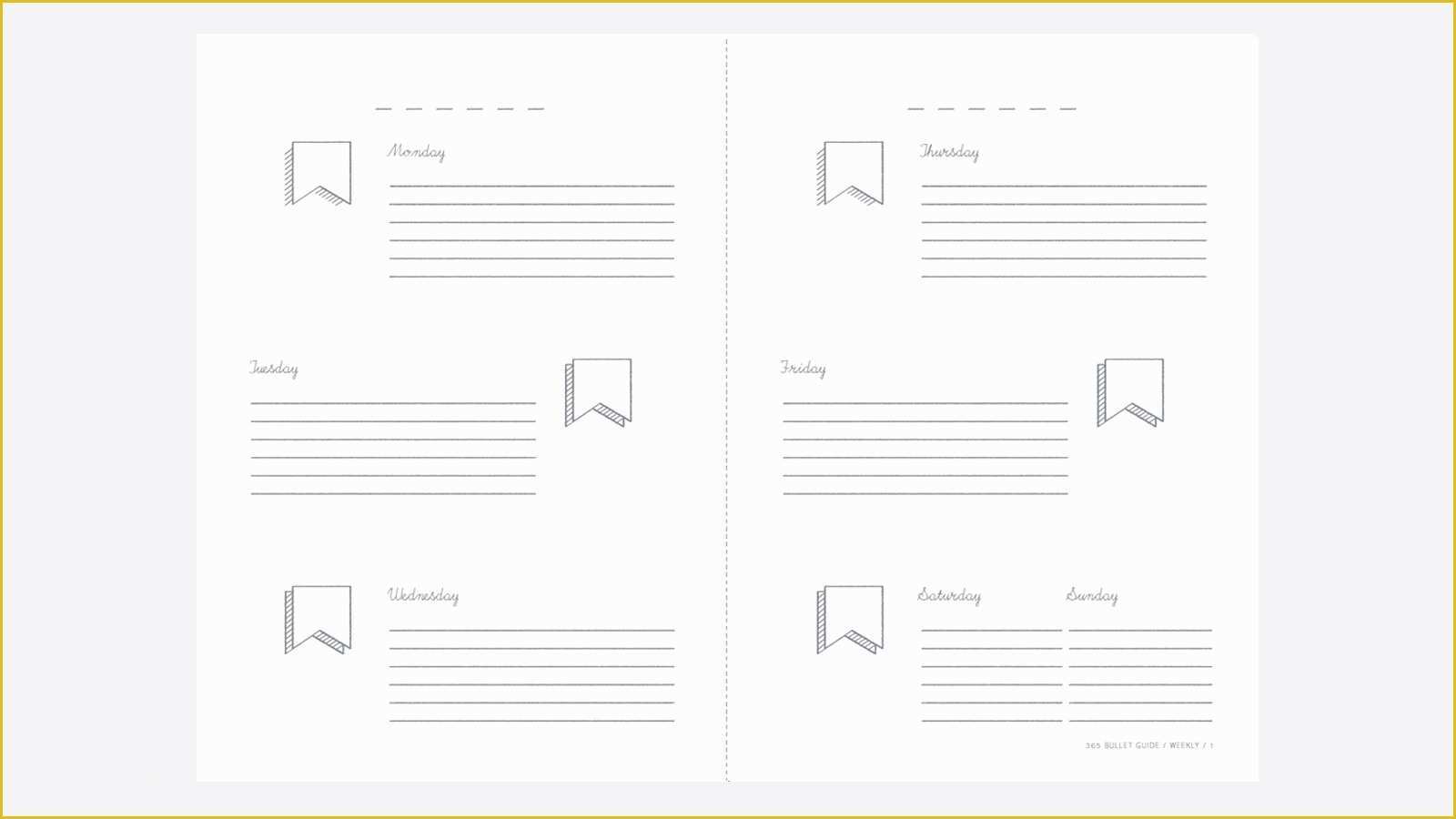 Free Bullet Journal Templates Of New Books From Pan Macmillan
