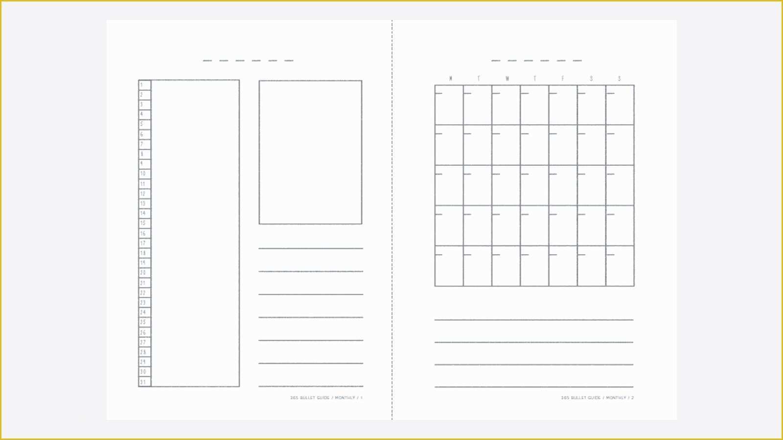 Free Bullet Journal Templates Of Print these Bullet Journal Diary Templates for 2018 Fro