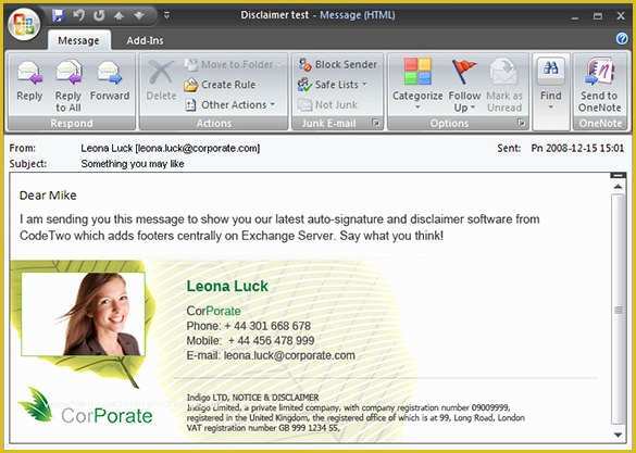 Free Business Email Templates Outlook Of 12 Outlook Email Signature Templates Samples Examples