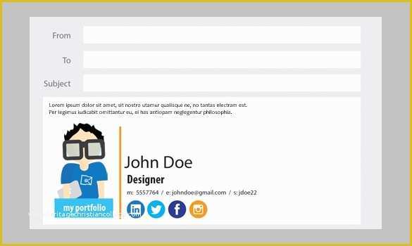 Free Business Email Templates Outlook Of 31 Best Email Signature Generator tools &amp; Line Makers