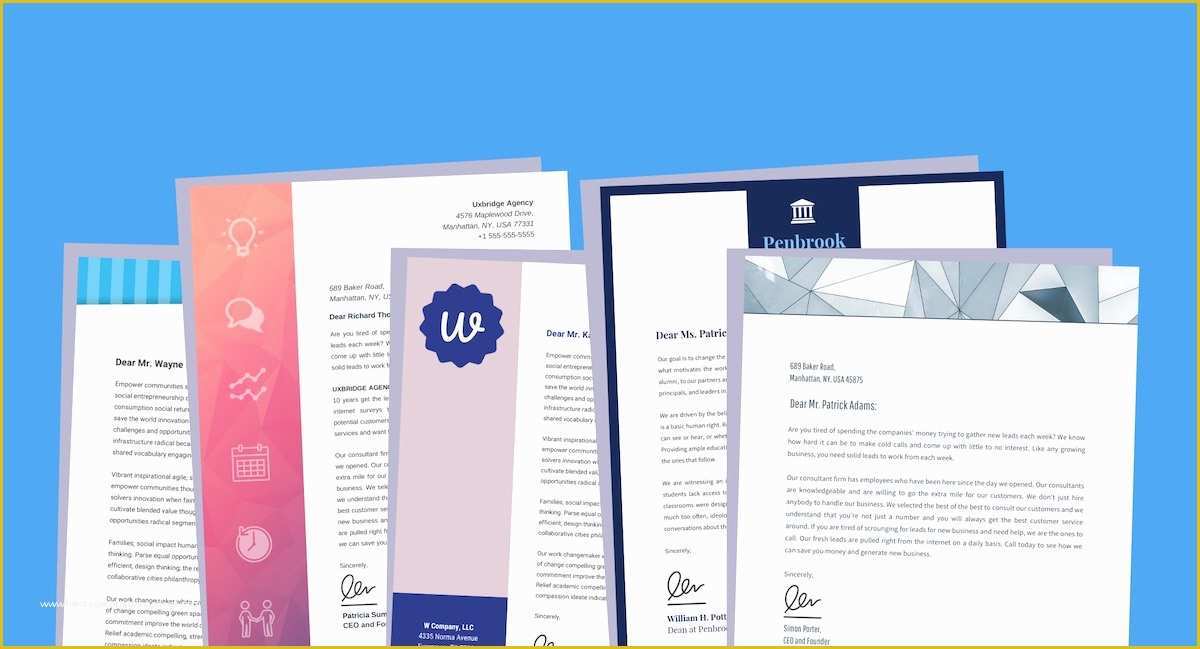 Free Business Letterhead Templates Of 15 Professional Business Letterhead Templates and Design