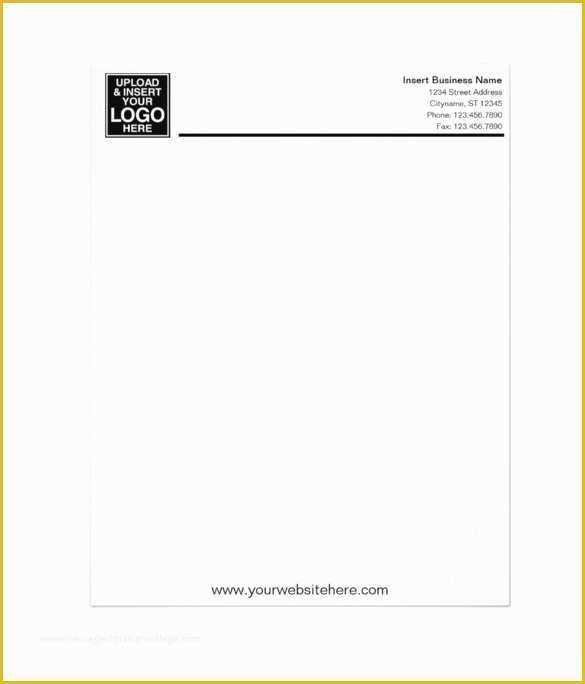 Free Business Letterhead Templates Of 20 Business Letterhead Templates – Free Sample Example