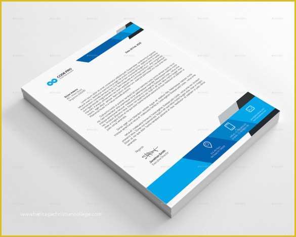 Free Business Letterhead Templates Of 20 Business Letterhead Templates – Free Sample Example