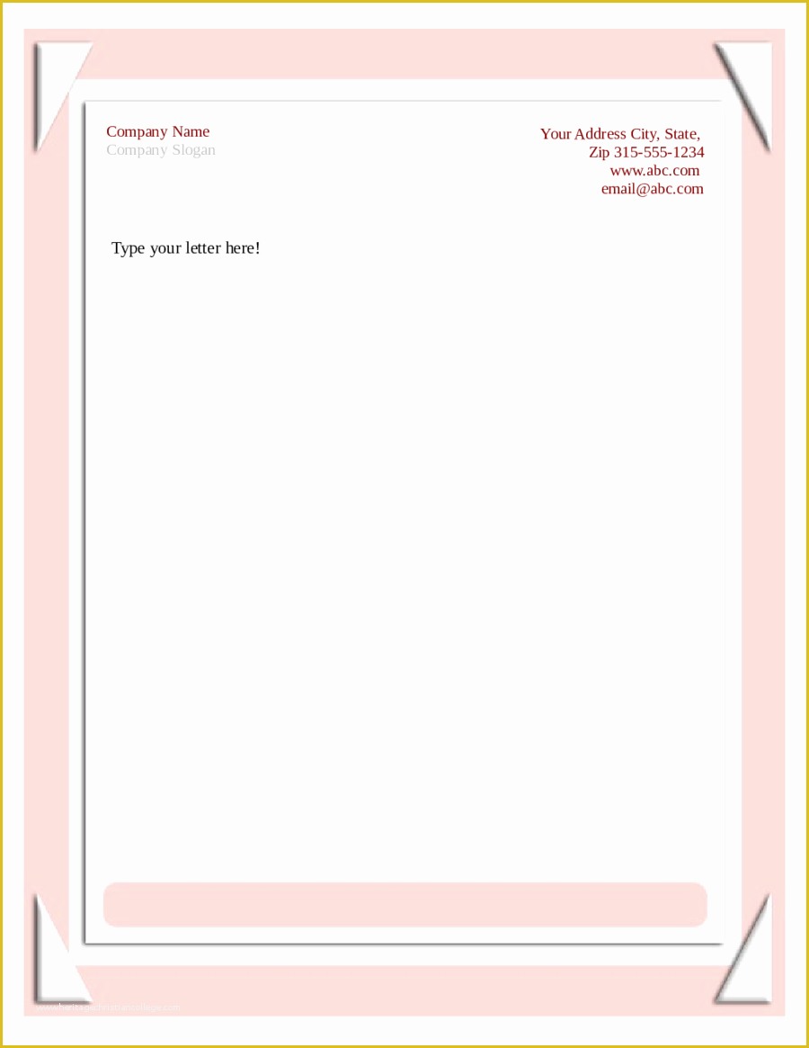 Free Business Letterhead Templates Of 2019 Business Letterhead Templates Fillable Printable