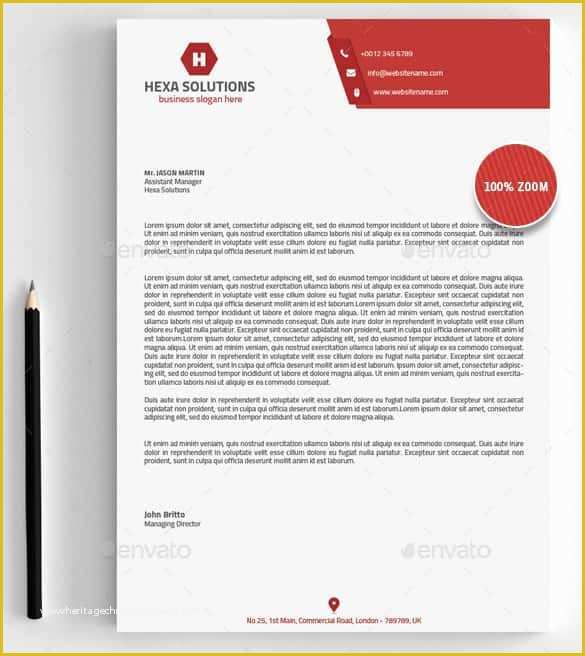 Free Business Letterhead Templates Of 31 Word Letterhead Templates Free Samples Examples