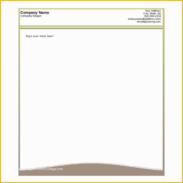 Free Business Letterhead Templates Of 35 Free Download Letterhead Templates In Microsoft Word