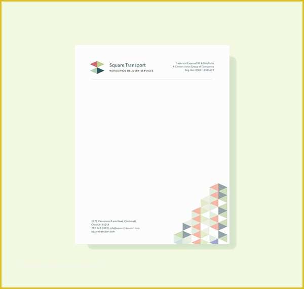 Free Business Letterhead Templates Of 37 Professional Letterhead Templates Free Word Psd Ai