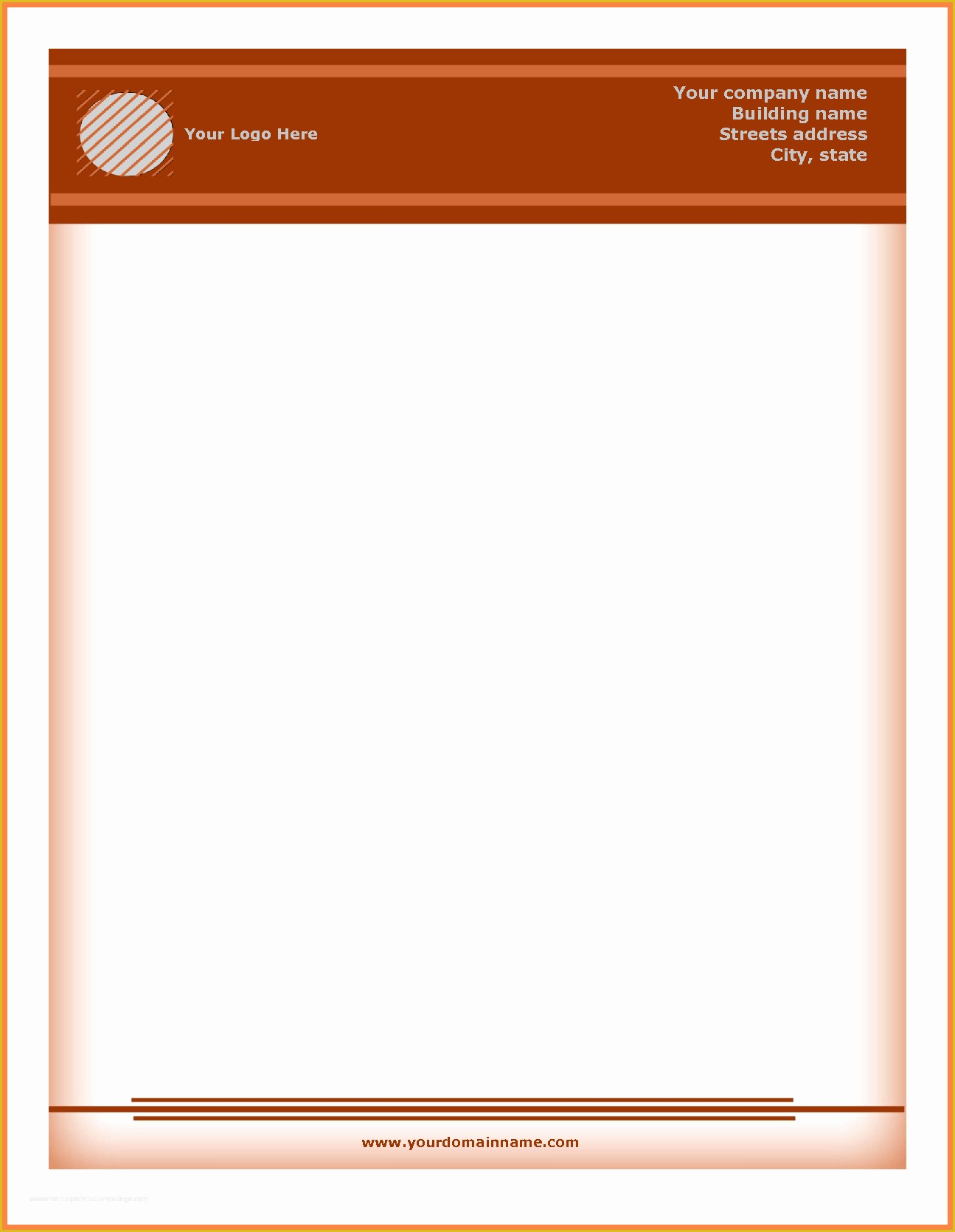 Free Business Letterhead Templates Of 5 Letterhead Templates