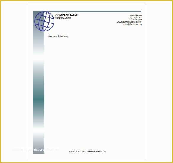 Free Business Letterhead Templates Of Free Letterhead Template 22 Free Word Pdf format