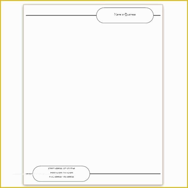 Free Business Letterhead Templates Of Six Free Letterhead Templates for Microsoft Word Business