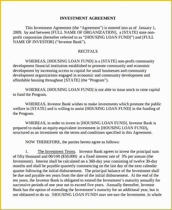 50 Free Business Loan Agreement Template