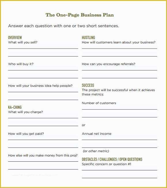 Free Business Plan Template Word Of Business Plan Templates Free Word